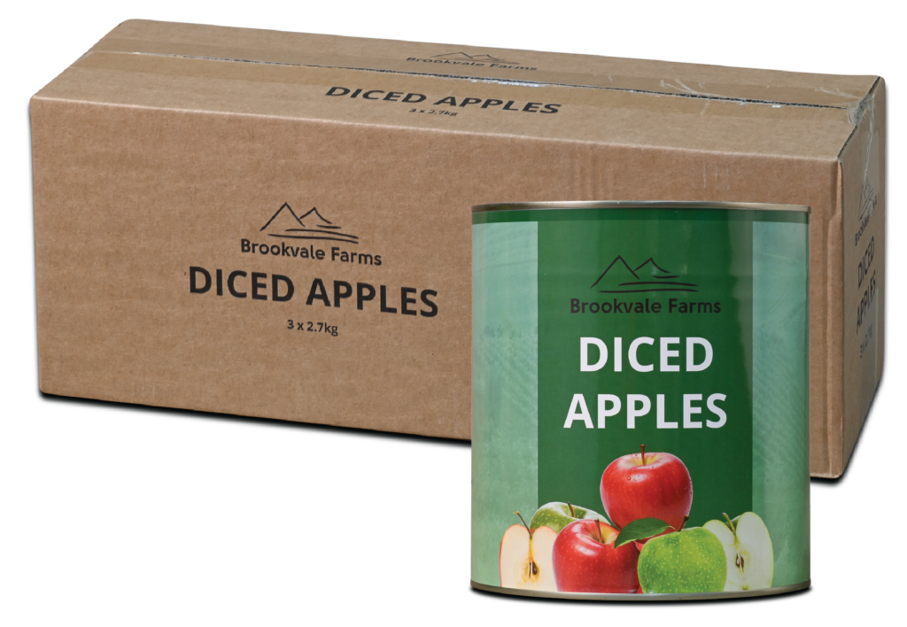 Australian-Made Fresh Diced Apples | Avondale Foods